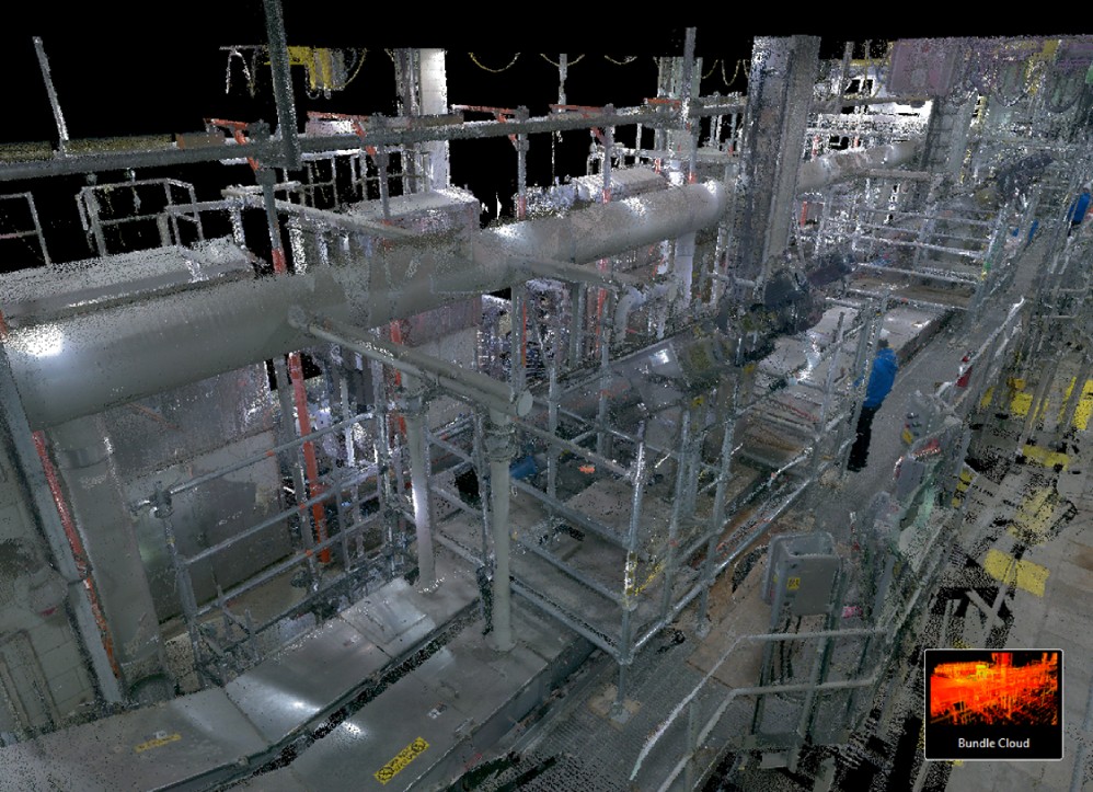 Point Cloud Bundle of Wastewater Treatment Facility